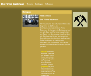 backhaus-dach.com: Homepage
