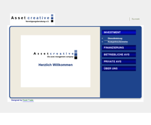 assetcreative.com: assetcreative.com
assetcreative ,herbert macheiner,Assetcreative company, Assetcreative, Assetcreative , Finanzportal mit Nachrichten und Börsenkursen zu Aktien, Fonds, Währungen, Rohstoffen und Anleihen. Zahlreiche Tools sowie ein personalisierter Bereich stehen gratis zur Verfügung.faseli trade, TeleTrader ist Anbieter von Finanzportalen für Banken, Broker,Faseli, Vermögensverwalter und Medien sowie einer Applikation mit Realtime Datenfeed Chartanalyse und technischen Analyse von Wertpapieren