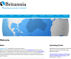 britanniapharmaceuticals.com: Britannia Pharmaceuticals Limited
Britannia Pharmaceuticals Limited - pharmaceutical products for niche medical conditions