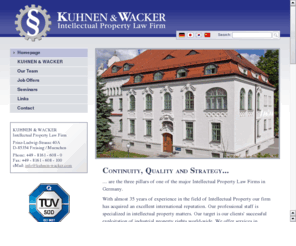 kuhnenwacker.info: Kuhnen & Wacker
patent, trademark, rights, attorney