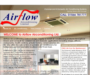 airflowaircon.com: AIR CONDITIONING CORNWALL AIR CONDITIONING DEVON SOUTHWEST UK - Airflow Airconditioning Ltd - Installation, Servicing, Maintenance
Air Conditioning Cornwall Air Conditioning Devon installers for Devon, Cornwall, Southwest. Air Conditioner Supply, Installation, Servicing and Maintenance of air conditioner cooling systems - Airflow Airconditioning Ltd.