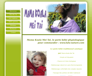 porte-bebe-chinois.com: Mama Koala, le porte bébé chinois francais - Bienvenue
Site créé avec 1&1 TopSite Express