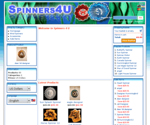 spinners4u.com: Spinners 4 U - On-line Store (Powered by CubeCart)
Spinners Store.
