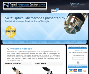 swift-microscopesandmore.com: Home
Swift Microscopes packed with performance, highly portable Swift field microscopes that can be used in the classroom or in the field.