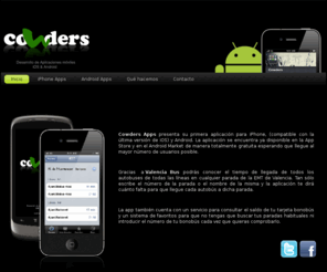 cowders.es: Cowders
Cowders Apps - Desarrollo de aplicaciones móviles para iPhone y Android.