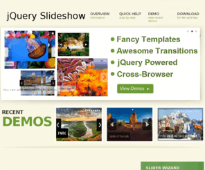 jqueryslideshowtutorial.com: Jquery Slideshow | jQuery Slideshow
Jquery Slideshow. jQuery Slider Gallery is the first software that creates AJAX-powered online image galleries without the need for server-side setup! Jquery Slideshow Silder