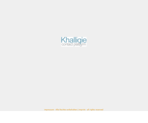 khalliqie.com: Khalliqie contact platform
Khalliqie contact platform