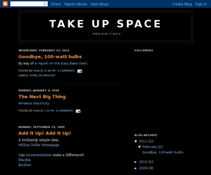 takeupspace.com: Take up Space
