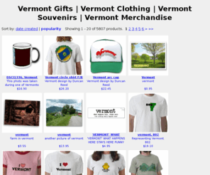 vermontforless.com: Vermont Gifts | Vermont Clothing | Vermont Souvenirs | Vermont Merchandise
Vermont gifts ideas such as souvenirs, mugs, bumperstickers and Vermont clothing such as tee shirts and sweatshirts help you celebrate your love for Vermont.