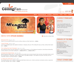 yahoooooooooo.com: The Ceiling Fan Podcast | Where Odyssey Hits the Fan
A comedic podcast based on the popular Adventures in Odyssey radio drama by Focus on the Family, featuring cast interviews and fun stories for kids and family.