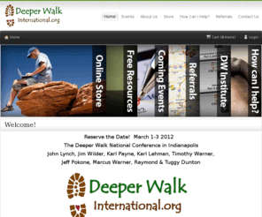 deeperwalkinternational.com: Welcome!
Deeper Walk International is a non-denominational, evangelical ministry devoted ... Dr. Marcus Warner has served as president of Deeper Walk International ...