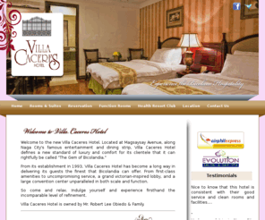 villacacereshotel.com: Villa Caceres Hotel - The Gem of Bicolandia
Villa Caceres Hotel - The Gem of Bicolandia - Experience the Bicolano Hospitality