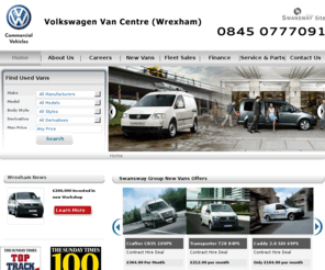 wrexhamvwcv.co.uk: Volkswagen Van Centre Wrexham: New and Used Volkswagen Commercial Vehicles Deals in Wrexham, North Wales - Van Finance - Fleet Offers - VW Vans Service and Parts
Approved VW Commercial Vehicles Dealership, specialising in selling and leasing new and used Volkswagen vans. Based in Wrexham, North wales.