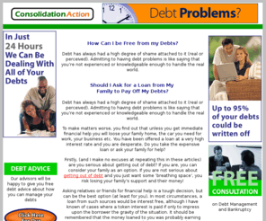 consolidation-action.com: Debt Free - Be Free from Debts - Debt Consolidation and Debt Management
Be free from debts, using debt consolidation to solve debt problems