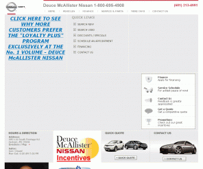 Deucenissan.com: Deuce McAllister Nissan, a Jackson Deucenissan.com: Deuce McAllister Nissan, a Jackson