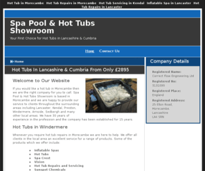 hottubssouthlakeland.com: Hot Tub Repairs in Morecambe : Spa Pool & Hot Tubs Showroom
For hot tub repairs in Morecambe call today! We offer our clients an excellent range of services and products if they require a hot tub in Morecambe.