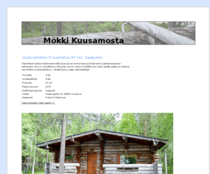 mokkikuusamosta.com: Mkki Kuusamosta
Mkki Kuusamosta