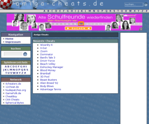 amiga-cheats.de: Amiga - Cheats
Umfangreiche Sammlung von Tipps und Tricks zu Amiga-Spielen