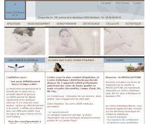 laser-33.net: Laser Esthetique Bordeaux Aquitaine 33
