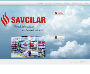 savcilar.com: SAVCILAR  -  Ferah Alışverişin En Hesaplı Adresi...
SAVCILAR - Ferah alışverişin en hesaplı adresi...