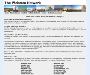 the-webcam-network.com: Webcam Galore - Webcams Worldwide
Directory of Webcams and Livecams Worldwide, Preview for each Webcam.