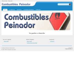 combustiblespeinador.es: inicio - COMBUSTIBLES PEINADOR
