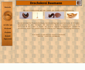 drechslerei-baumann.de: Drechslerei Baumann
