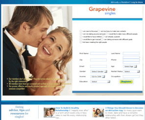 grapevinesingles.com: Grapevine Singles
Grapevine Singles  provides dating and match making service to Singles. Find Grapevine Singles at grapevinesingles.com