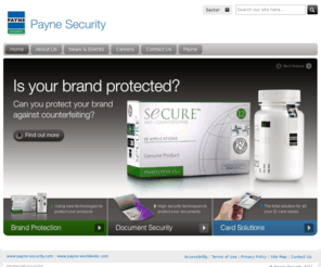 laminexid.co.uk: Payne Security, leaders in Brand Protection, Document Authentication and Personal ID
Payne Security has been at the forefront of the ID industry for over 30 years.  Our experience in working with both public and private sector organisations has enabled us to develop a comprehensive range of ID solutions, from the latest card printers and sophisticated software to consumables and accessories, such as lanyards and wristbands.