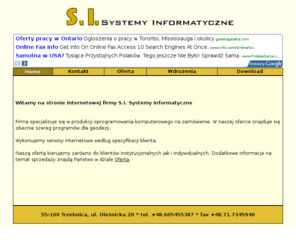 systemy-informatyczne.net: S.I. Systemy Informatyczne - oprogramowanie dla geodezji
Systemy Informatyczne Arkadiusz Sopel - oprogramowanie dla geodezji