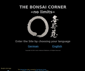 bonsai-corner.ch: The Bonsai Corner - for bonsai pots, bonsai tools, bonsai workshops: entrance
Sind Sie ein Bonsai-Liebhaber - dann finden Sie bei uns Bryan Albright-Schalen, Tokoname-Schalen, Werkzeug und diverses Zubehr aus Japan und Bonsai-Rohmaterial. 