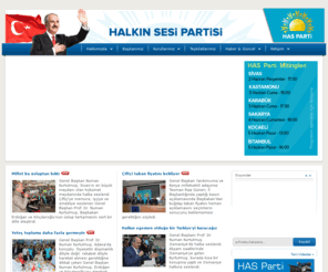 halkinsesipartisi.com: HAS Parti | Halkn Sesi Partisi | Ana Sayfa
HAS Parti | Halkn Sesi Partisi | Prof. Dr. Numan Kurtulmu | hasparti.org.tr | halkinsesipartisi.org.tr