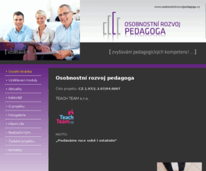 osobnostnirozvojpedagoga.cz: Osobnostní rozvoj pedagoga
Osobnostní rozvoj pedagoga