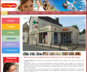 pharmacie-signol.com: Pharmacie Signol à La Couture Boussey
Pharmacie Signol à La Couture Boussey, vous proposons un large choix de produits de parapharmacie, les conseils sur votre santé, du matériel médical...