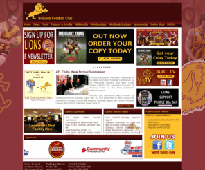 sfclions.com.au: Subiaco Football Club
Official Homepage of the Subiaco Football Club