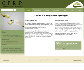 cfkp.dk: Velkommen til CFKP - Center for Kognitive Psykologer
Velkommen til CFKP - Center for Kognitive Psykologer