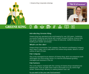 greeneking.com: Greene King PLC | Greene King Corporate
Greene King PLC, Greene King Corporate
