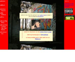 j-laa.co.uk: J-Laa-Home
J-Laa's Hip Hop Muisc website for Liverpool Hip Hop artist BlizzL. Also available on the Podsafe Music Network.