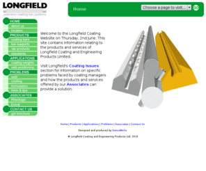 longfieldcoating.org: Longfield Coating & Engineering Products Limited
Longfield Coating & Engineering Products Limited supplies wire wound Metering bars for coating