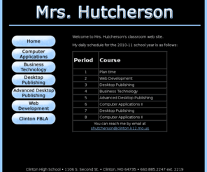 mrshutchbized.com: Mrs. Hutcherson - Business Education
