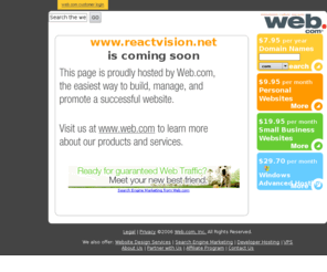 reactvision.net: This domain is parked for free with web.com
