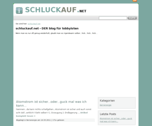 schluckauf.net: schluckauf.net - DER blog für Lobbyisten
DER blog für Lobbyisten