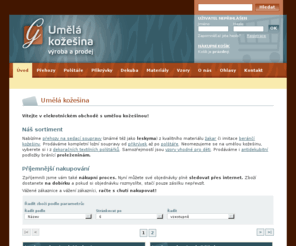 umela-kozesina.com: Umělá kožešina - elektronický obchod
V elektronickém obchodě Umela-Kozesina.com jsou k sehnání výrobky z umělé kožešiny, zejména přehozy přes sedací soupravy (leskyma), přikrývky a polštáře. Dále jsou k dispozici výrobky bavlněné. Mezi speciální sortiment patří antidekubitní podložky, televizní přikrývky, dekorační předměty nebo zdravotní polštáře-válečky.