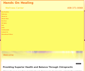 cahandsonhealing.net: Campbell Chiropractor | Chiropractor Campbell CA | Saratoga | San Jose | Back Pain
Looking for a Campbell chiropractor? Dr. Cheryl Davis provides chiropractic to the following locations: Saratoga, San Jose, Willow Glen, Santa Clara.  Campbell chiropractor providing excellent chiropractic therapy including Back Pain, Auto Injury, Whiplash, Sciatica, Neck Pain in Campbell, Saratoga, San Jose, Willow Glen, Santa Clara, California.