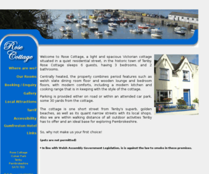 holidaysintenby.com: .:: Rose Cottage Tenby - Home ::.
Holiday Cottage for rent in Tenby, Pembrokeshire