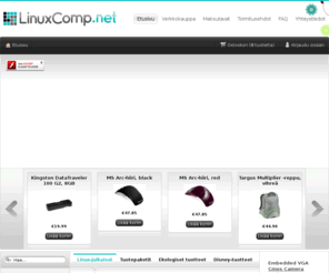 linuxcomp.net: LinuxComp.net
LinuxComp myy Linux-julkaisuja ja tietokonetarvikkeita.