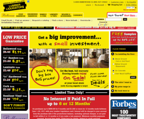 lumvberliquidators.com: Lumber Liquidators: Hardwood Floors for Less!
Lumber Liquidators: Hardwood Flooring for Less! Purchase beautiful hardwood flooring products at extraordinary savings! Our Everyday prices on beautiful hardwood floors start from 89 cents.
