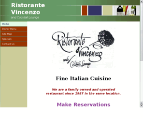 ristorantevincenzo.biz: Ristoarnte Vincenzo
Italian Restaurant Lodi New Jersey