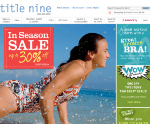 titlenine.com: Sports bras, yoga clothing, womens sportswear, athletic apparel - Title Nine
Sports bras, yoga clothing, womens sportswear, athletic apparel, expert customer service and hassle-free returns at Title Nine. Sports bra experts, running clothes, and athletic apparel that takes you from work to workout to weekend.