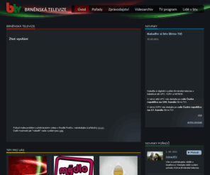 b-tv.cz: BRNĚNSKÁ TELEVIZE | B-TV
BRNĚNSKÁ TELEVIZE